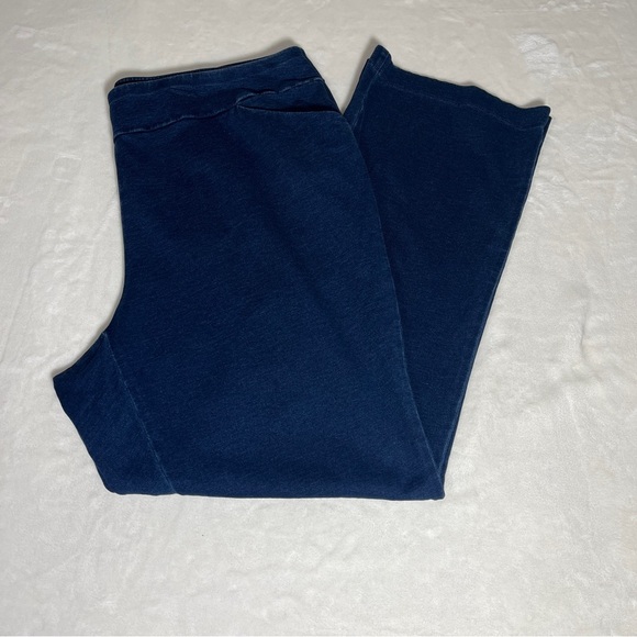 Pure Jill Womens Blue Indigo Bootcut Stretch Pull On Knit Jeans Size 2X - Picture 3 of 16